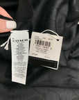 Coach Black Signature C Monogram Fabric Basic Wrap