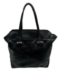 Coach Black Leather Taylor Tote Bag F25941