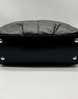 Coach Black Leather Taylor Tote Bag F25941