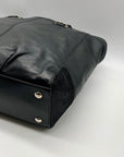 Coach Black Leather Taylor Tote Bag F25941