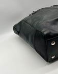 Coach Black Leather Taylor Tote Bag F25941