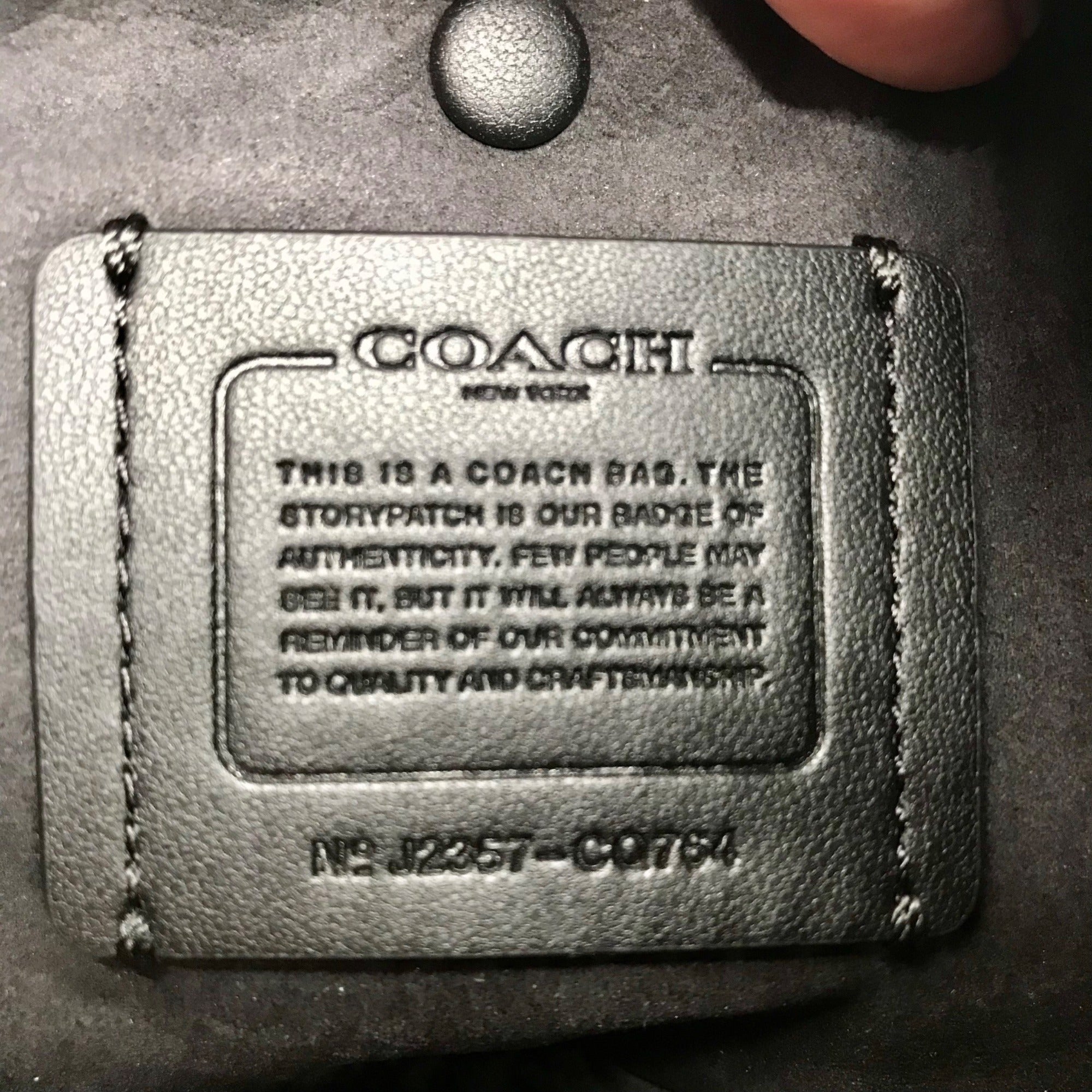 Coach Black Signature Coated Canvas Mira Shoulder Bag CQ764