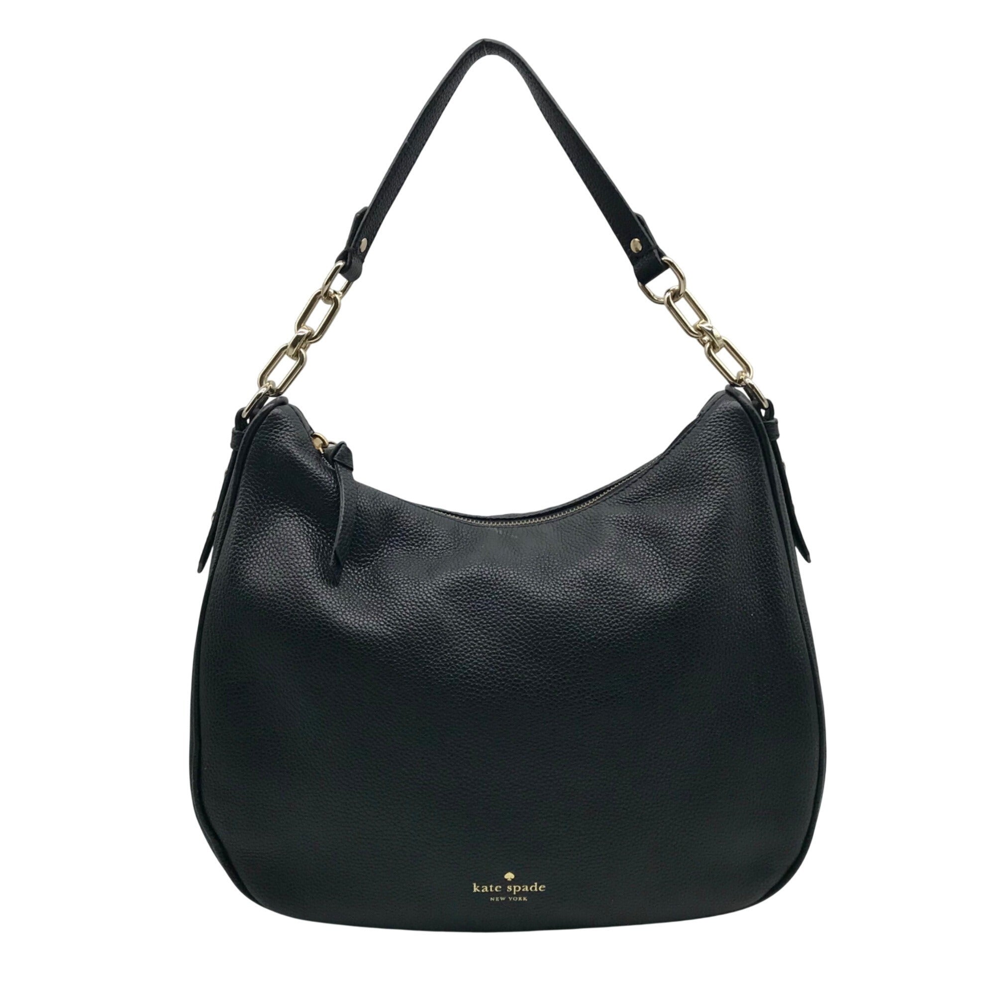 Kate Spade Black Pebbled Leather Mulberry Street Vivian Shoulder Bag