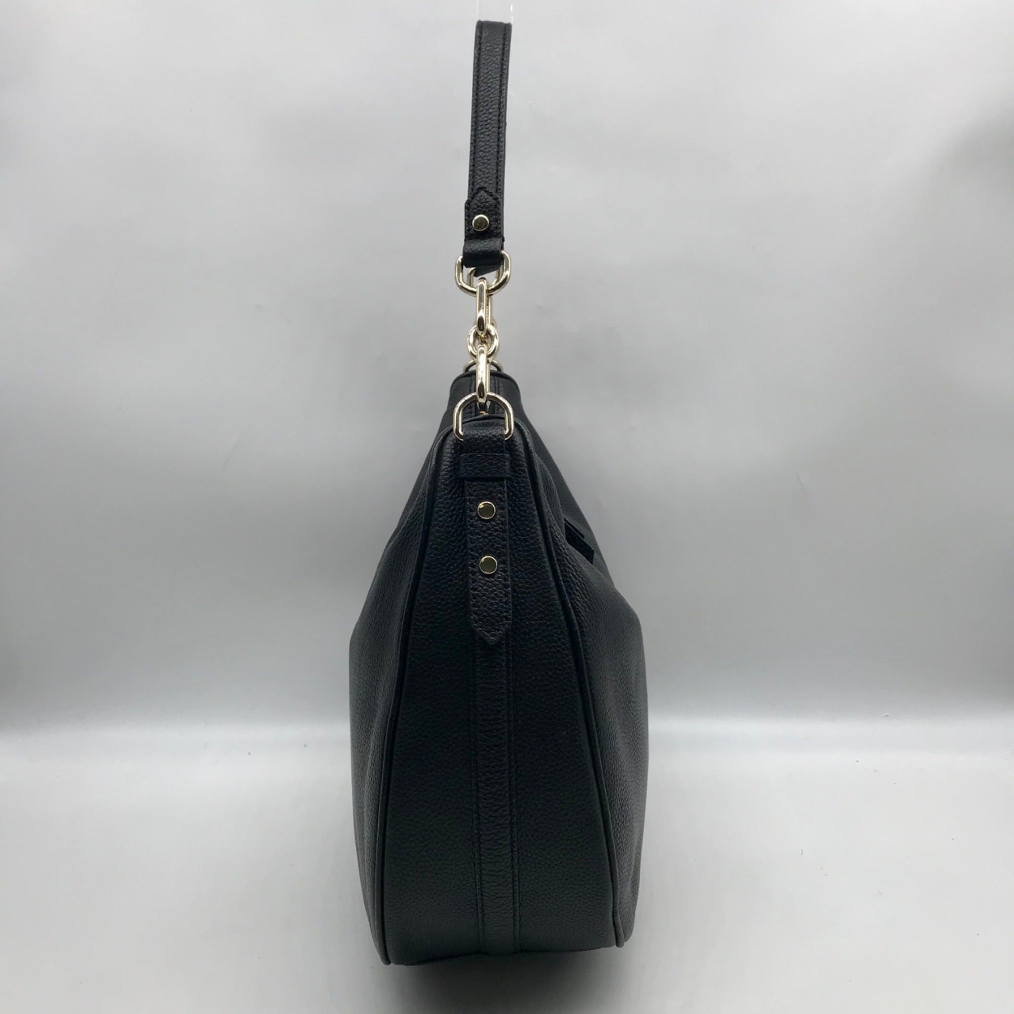Kate Spade Black Pebbled Leather Mulberry Street Vivian Shoulder Bag