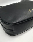 Kate Spade Black Pebbled Leather Mulberry Street Vivian Shoulder Bag
