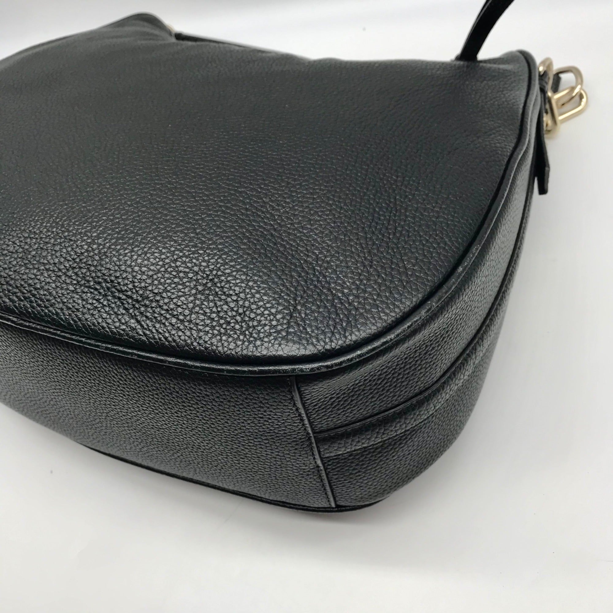 Kate Spade Black Pebbled Leather Mulberry Street Vivian Shoulder Bag