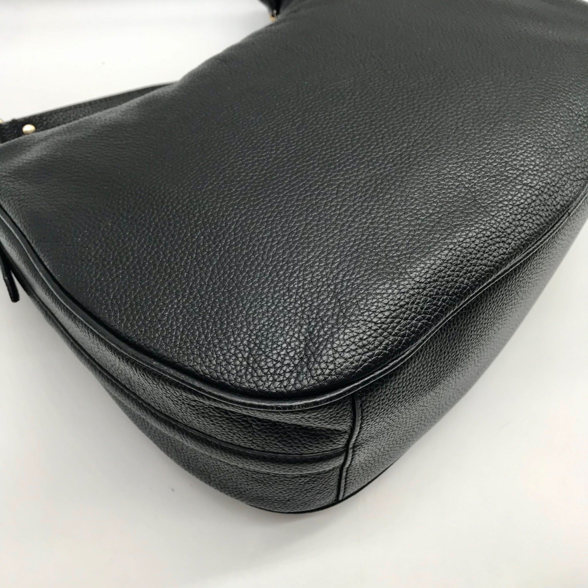 Kate Spade Black Pebbled Leather Mulberry Street Vivian Shoulder Bag