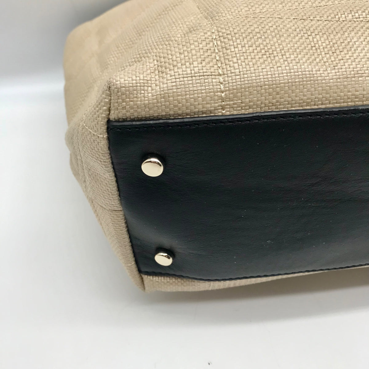 Kate Spade Tan Straw Vernanda Place Maree Shoulder Bag