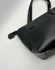 Ralph Lauren Black Leather Satchel Bag