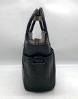 Reed Krakoff Black Leather & Calf Hair Atlantique Satchel