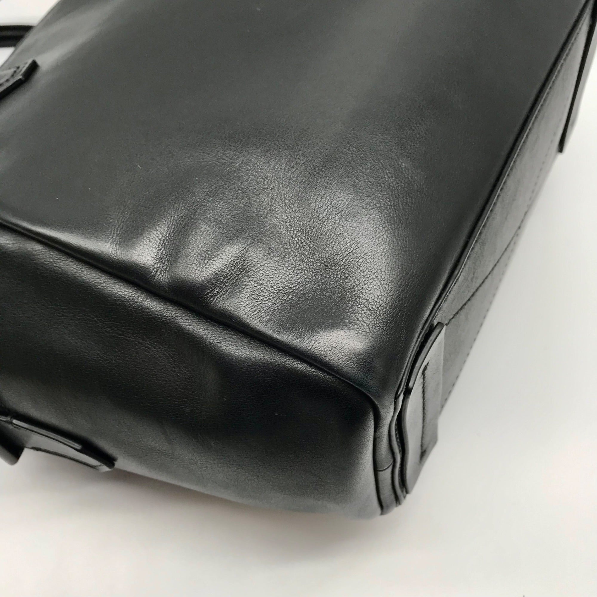 Reed Krakoff Black Leather &amp; Calf Hair Atlantique Satchel