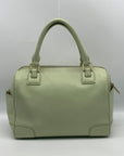 Tory Burch Robinson Middy Mint Julep Green Saffiano Leather Satchel