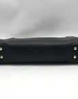 Guess Black Micaela Top-Zip Shoulder Bag