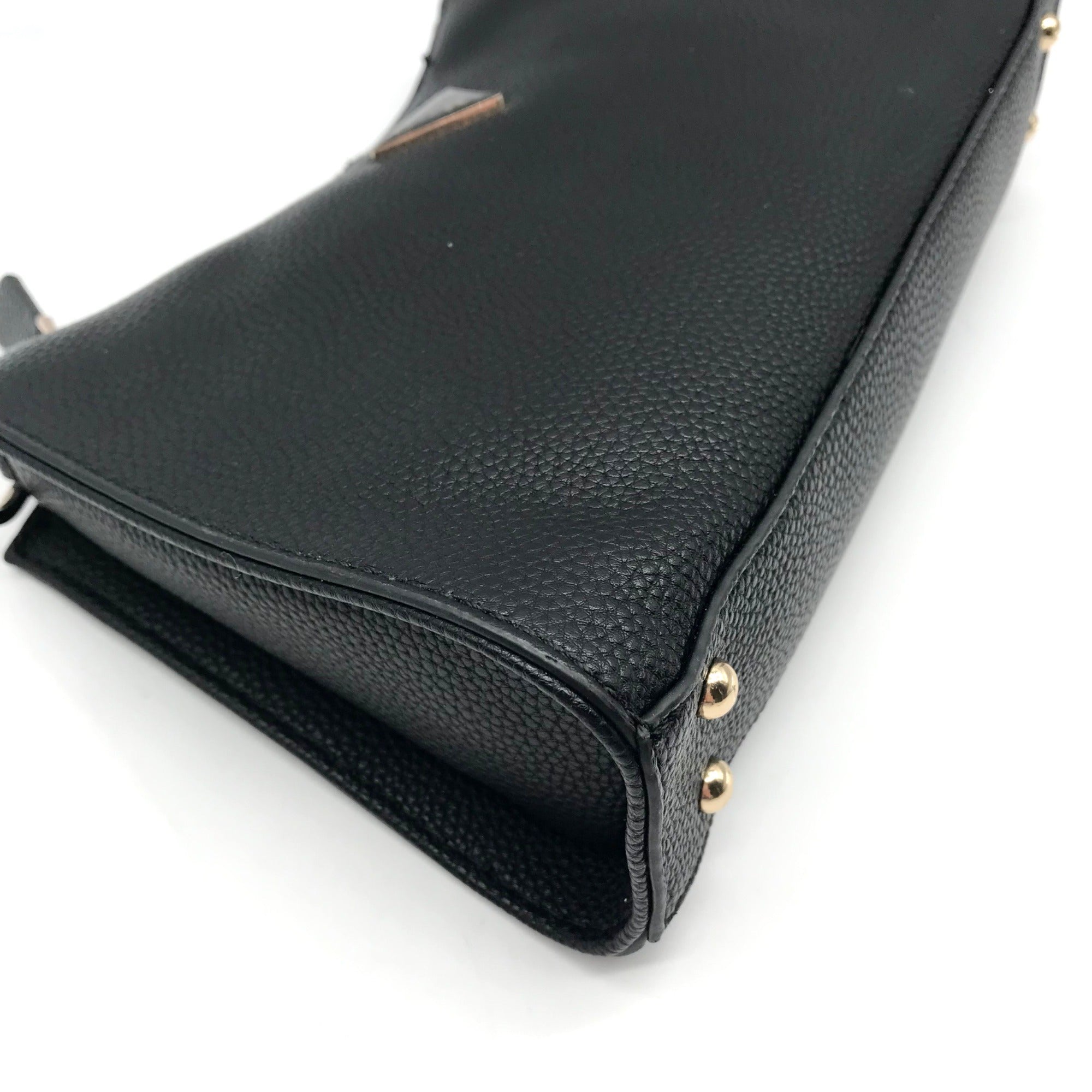 Guess Black Micaela Top-Zip Shoulder Bag