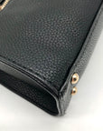 Guess Black Micaela Top-Zip Shoulder Bag