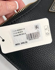 Guess Black Micaela Top-Zip Shoulder Bag