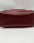 Michael Kors Mulberry Wine Saffiano Leather Tote Bag