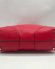 Kate Spade Red Pebbled Leather Carolyn Shoulder Bag