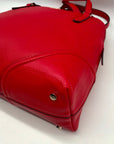 Kate Spade Red Pebbled Leather Carolyn Shoulder Bag