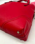 Kate Spade Red Pebbled Leather Carolyn Shoulder Bag