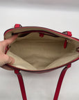 Kate Spade Red Pebbled Leather Carolyn Shoulder Bag