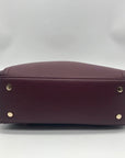 Miztique Burgundy Daisy Convertible Backpack Purse