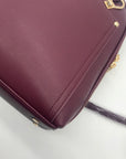 Miztique Burgundy Daisy Convertible Backpack Purse