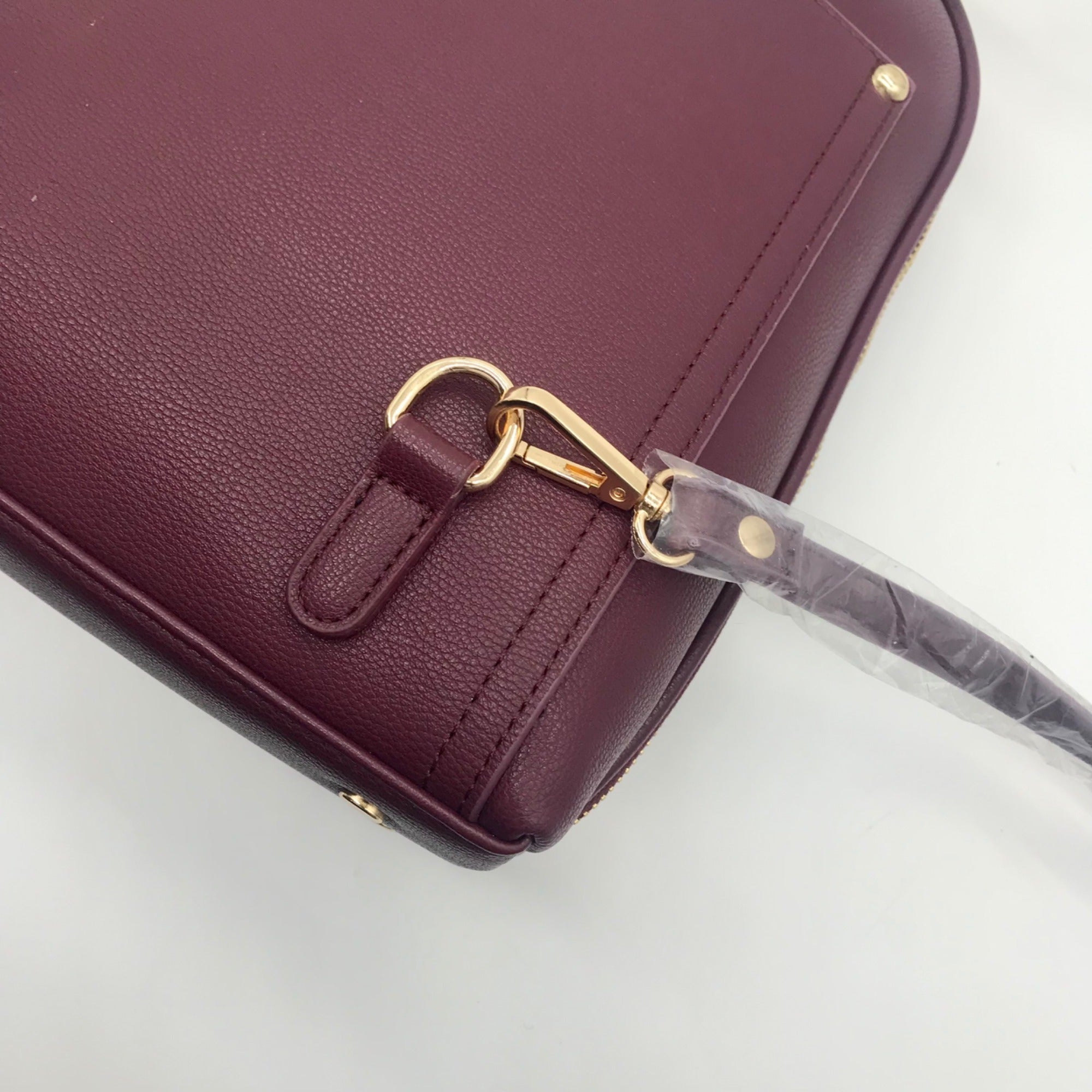 Miztique Burgundy Daisy Convertible Backpack Purse