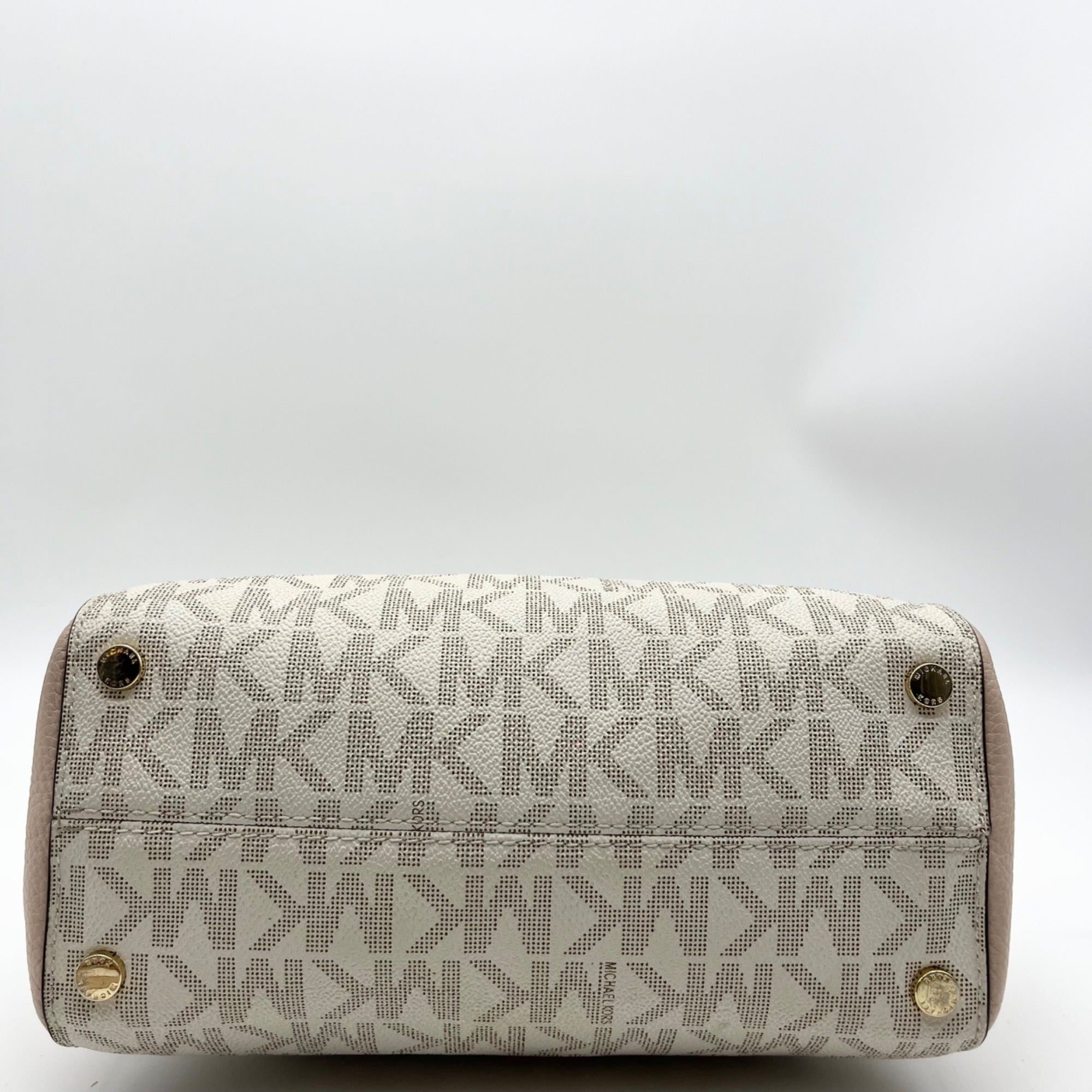 Michael Kors Light Pink &amp; Beige Ciara Crossbody Tote