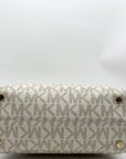 Michael Kors Light Pink & Beige Ciara Crossbody Tote