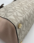 Michael Kors Light Pink & Beige Ciara Crossbody Tote