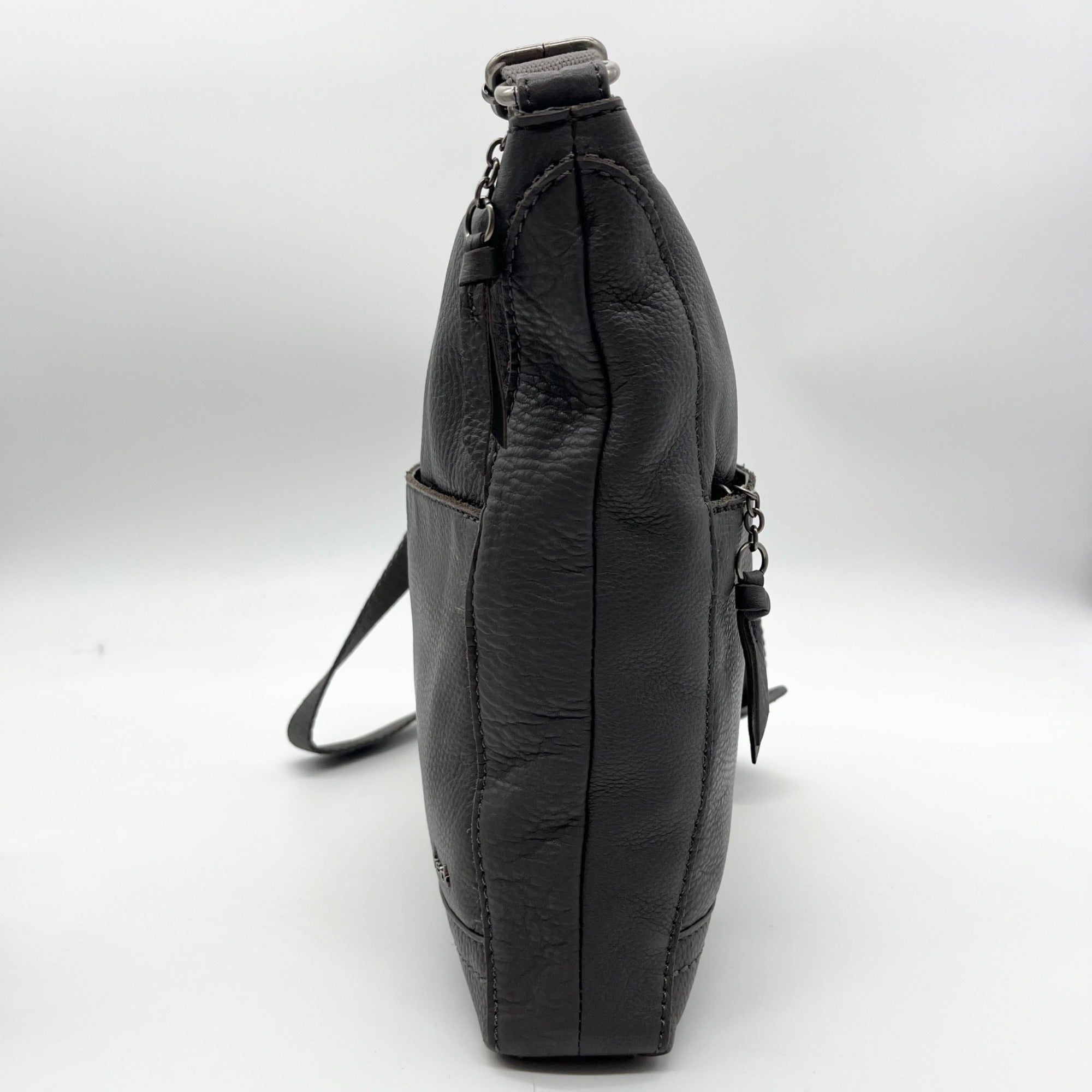 The Sak Slate Pebbled Leather Lucia Crossbody Bag
