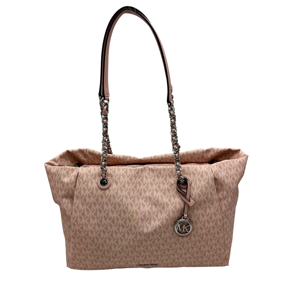 Michael Kors Pink Georgia Extra Large Top Zip Tote Bag