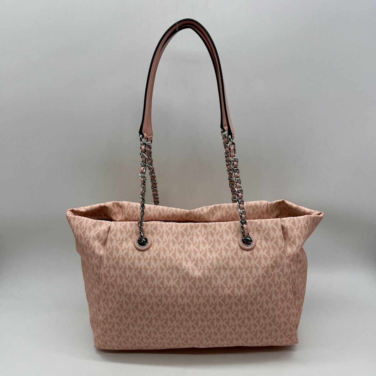 Michael Kors Pink Georgia Extra Large Top Zip Tote Bag