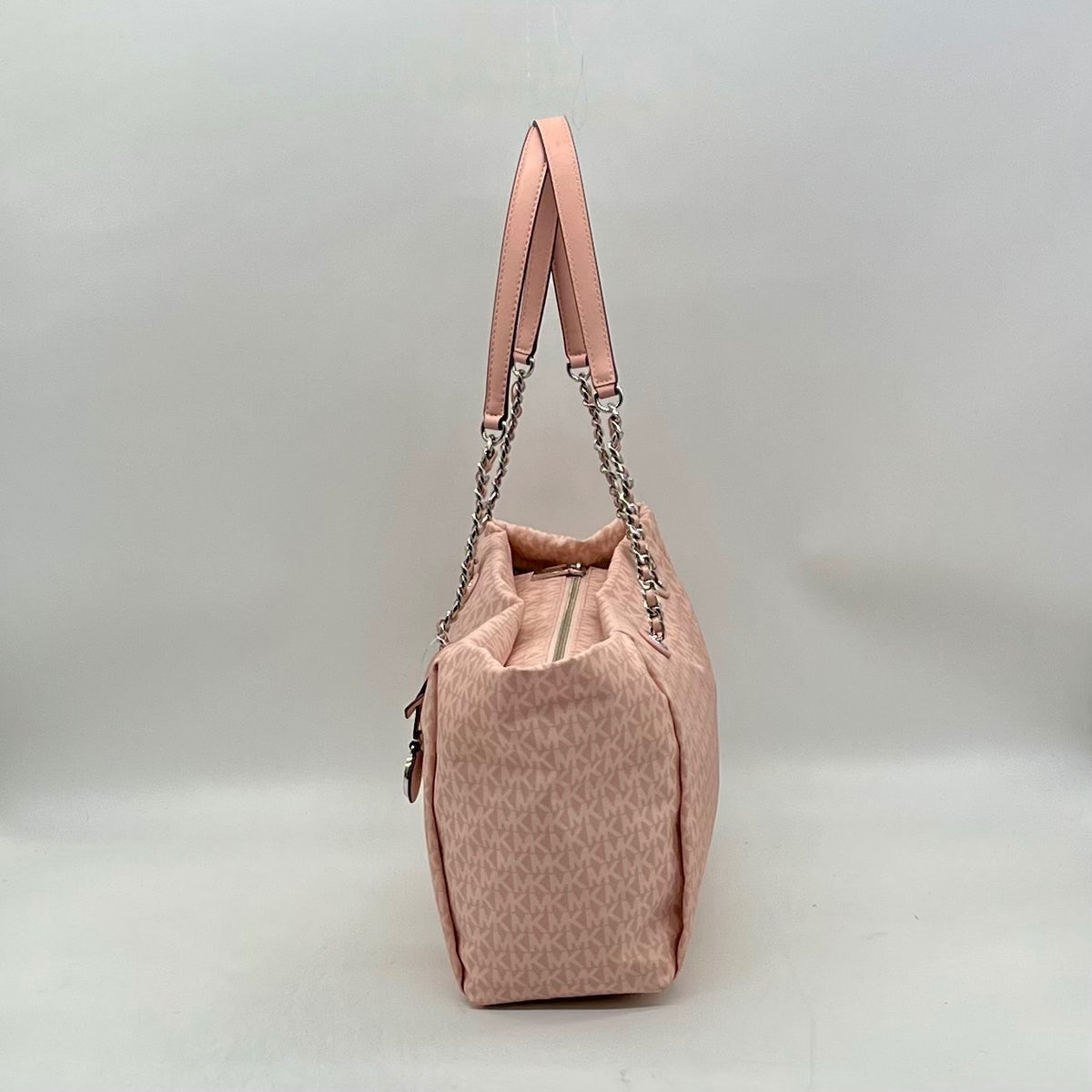 Michael Kors Pink Georgia Extra Large Top Zip Tote Bag