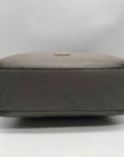 Kate Spade Gray Pebbled Leather Prospect Place Kaia Shoulder Bag