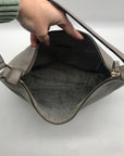 Kate Spade Gray Pebbled Leather Prospect Place Kaia Shoulder Bag