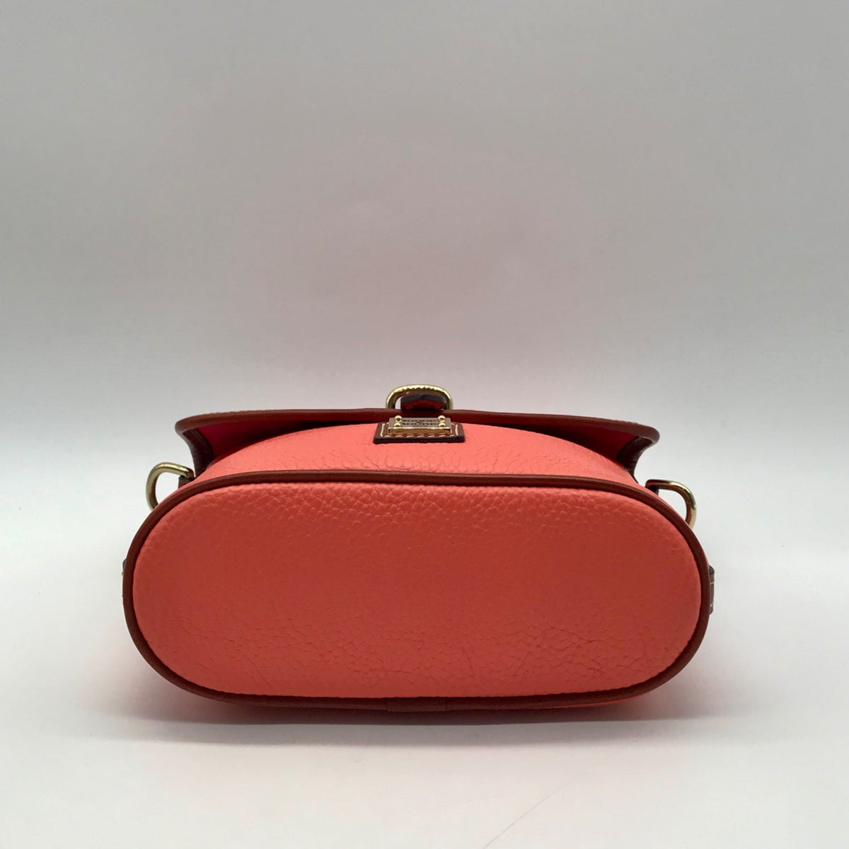Dooney &amp; Bourke Coral Pebbled Leather Toggle Crossbody