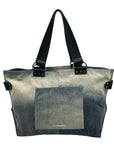 Steve Madden Denim Balisia Tote Bag With Wallet