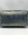 Steve Madden Denim Balisia Tote Bag With Wallet