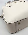 Kate Spade Cameron Street Little Babe White Saffiano Leather Crossbody Satchel