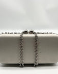 I.N.C. International Concepts Silver East West Embellished Minaudiere Clutch