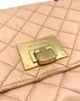 Michael Kors Pink Quilted Leather Sloan Convertible Crossbody Bag