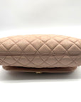 Michael Kors Pink Quilted Leather Sloan Convertible Crossbody Bag