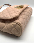 Michael Kors Pink Quilted Leather Sloan Convertible Crossbody Bag