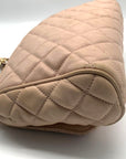 Michael Kors Pink Quilted Leather Sloan Convertible Crossbody Bag