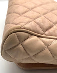 Michael Kors Pink Quilted Leather Sloan Convertible Crossbody Bag