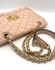 Michael Kors Pink Quilted Leather Sloan Convertible Crossbody Bag