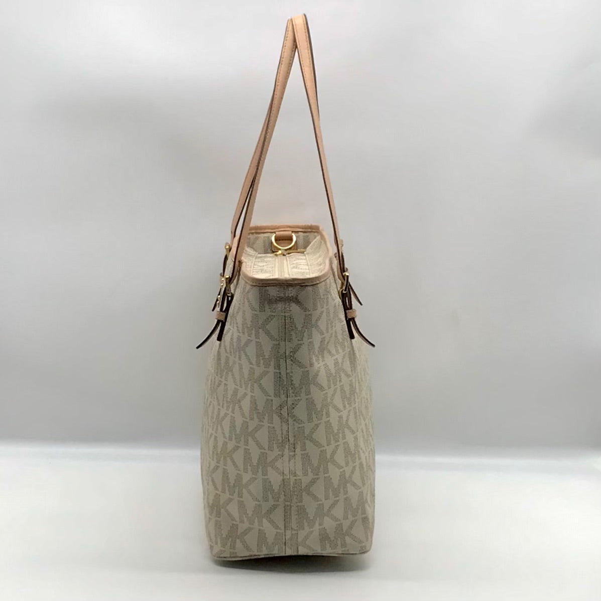 Michael Kors Vanilla Monogram Diaper Tote Bag