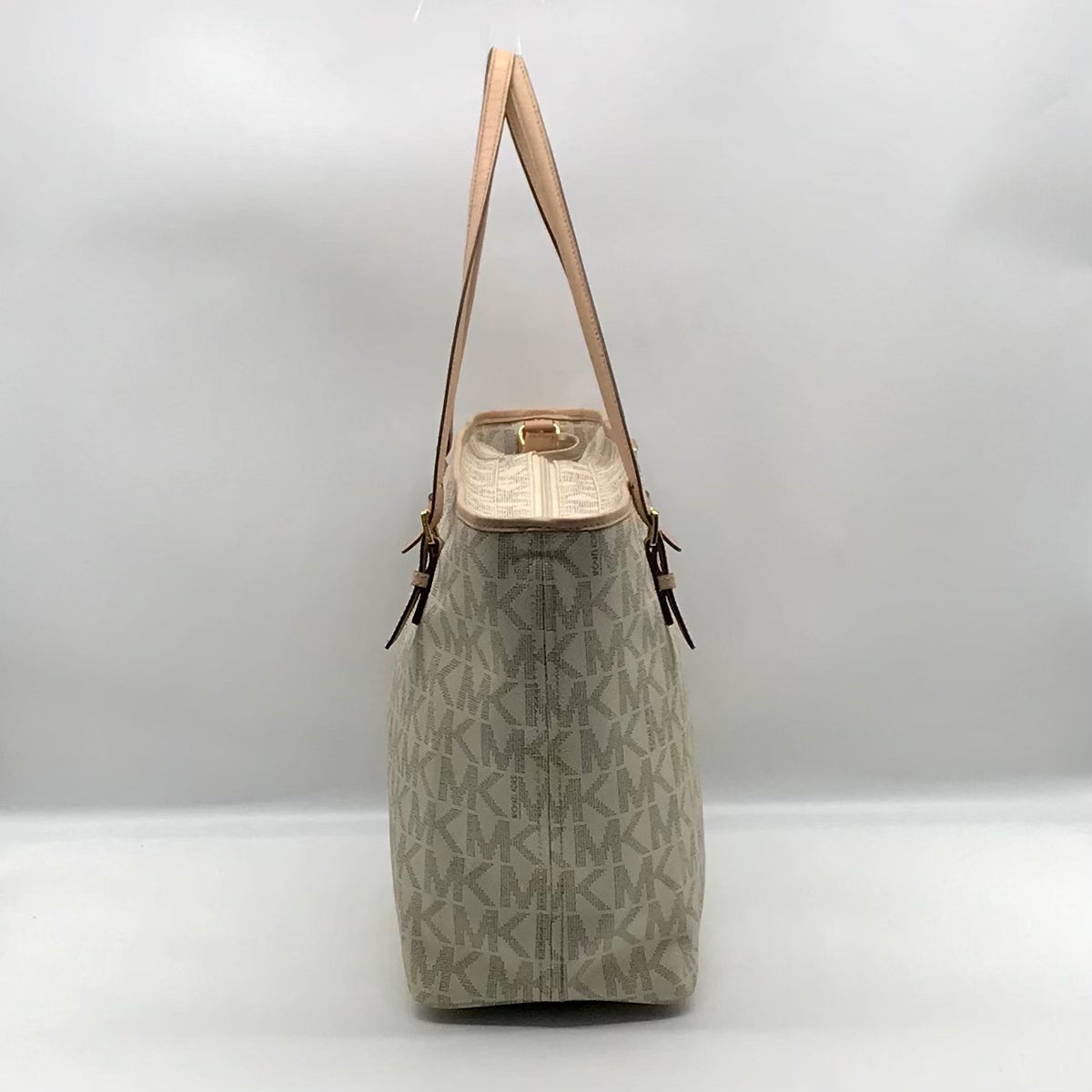 Michael Kors Vanilla Monogram Diaper Tote Bag